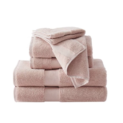 6pc Solid Turkish Cotton Bath Towel Set - Brooklyn Loom - Image 5