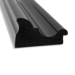 32" X 32" Non-Beveled Colonial Bathroom Wall Mirror Black - Amanti Art