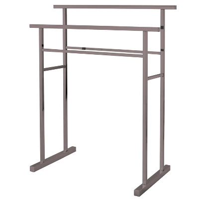 Edenscape Pedestal Steel Construction Towel Rack - Kingston Brass - Image 2