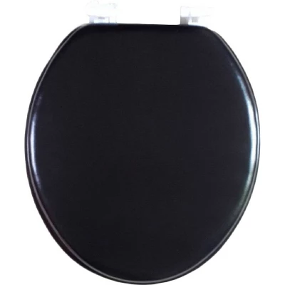 Soft Round Toilet Seat With Easy Clean & Change Hinge - J&V TEXTILES - Image 3
