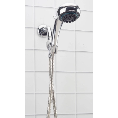 8' Shower Head And Cord Set Silver - Bath Bliss