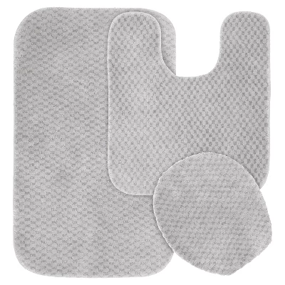 3pc Cabernet Nylon Washable Bath Set - Garland - Image 5