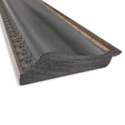 Thomas Bronze Framed Bathroom Vanity Wall Mirror Black - Amanti Art