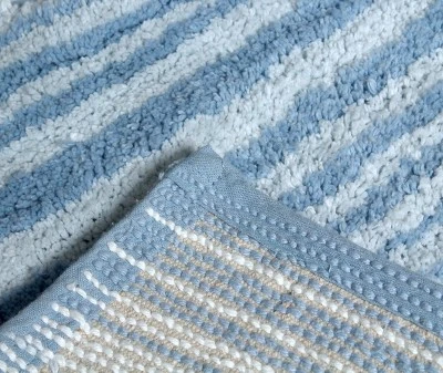 Gradiation Rug Collection Cotton Tufted Set Of 3 Bath Rug Set - Home Weavers - Image 3