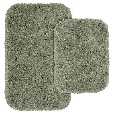 2pc Serendipity Shaggy Washable Nylon Bath Rug Set - Garland - Image 7