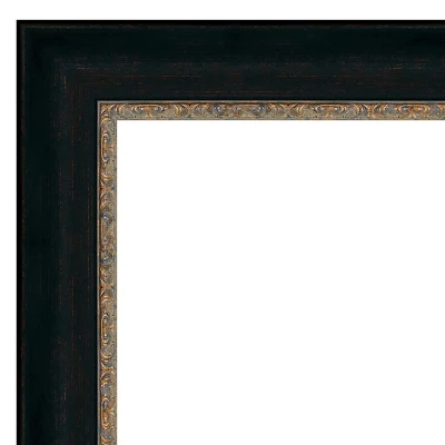 Amanti Art Paragon Bronze Petite Bevel Bathroom Wall Mirror 30.5 X 24.5 In.