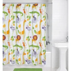 Safari Scene Shower Curtain - Allure Home Creations