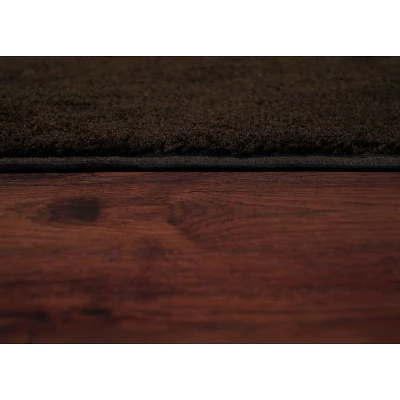 3pc Traditional Nylon Washable Bathroom Rug Set Chocolate - Garland Rug - Image 4