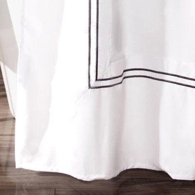 Solid Shower Curtain Gray - Lush Décor - Image 3