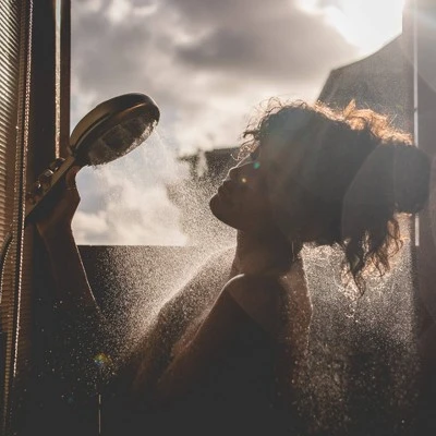 Nebia Corre Four Function Fixed Shower Hand Bathroom Hardware Set Brushed Gold - Brondell