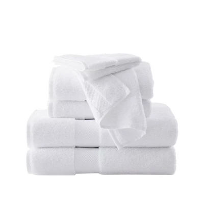 6pc Solid Turkish Cotton Bath Towel Set - Brooklyn Loom - Image 7