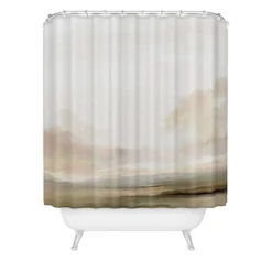 Dan Hobday Art The South Shower Curtain Green - Deny Designs