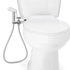 CleanSpa Easy Hand-Held Bidet Sprayer And Holster With Integrated Shut Off - Brondell