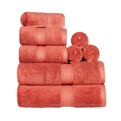 Luxury Premium Cotton 800 GSM Highly Absorbent 8 Piece Ultra-Plush Solid Towel Set By Blue Nile Mills - Image 12