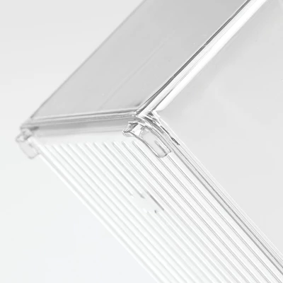 MDesign Plastic Bathroom Storage Bin Tote With Handles - Image 5