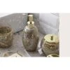 Whole Housewares Bathroom Accessories Sets - 5 Piece - Gold