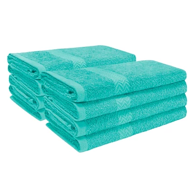 Eco-Friendly Absorbent 8-Piece Face Towel Set By Blue Nile Mills - Image 15