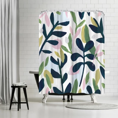 Americanflat 71" X 74" Shower Curtain Style 2 By PI Creative Art - Available In Variety Of Styles - Image 6