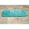 24"x40" Finest Ultra Luxury Plush Washable Bath Rug Sea Foam - Garland Rug