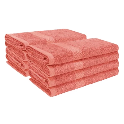 Eco-Friendly Absorbent 8-Piece Face Towel Set By Blue Nile Mills - Image 7