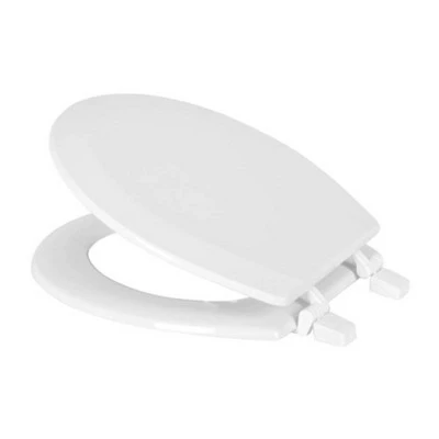 Round Wooden Toilet Seat With Beveled Edge - J&V TEXTILES - Image 9