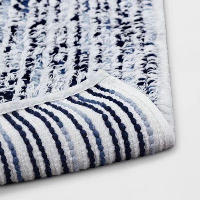 20"x32" Spacedye Striped Bath Rug - Threshold⢠- Image 3
