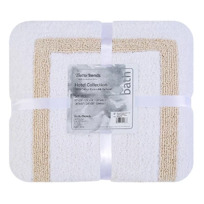 5pc Hotel Collection Bath Rug Set - Better Trends - Image 11