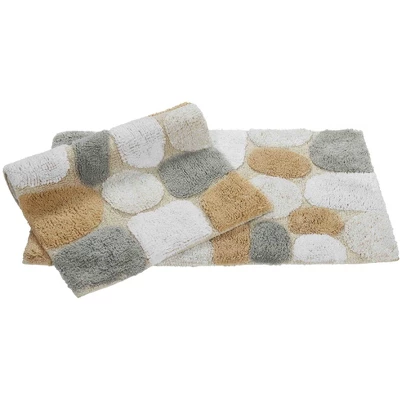 2pc 32"x20" Pebbles Bath Rug Set - Chesapeake Merchandising - Image 2